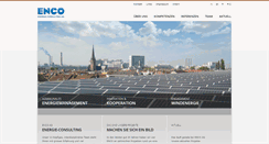 Desktop Screenshot of enco-ag.ch